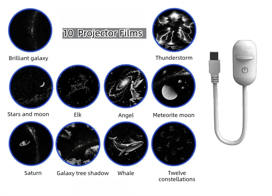 GALAXY PROJECTOR LAMP