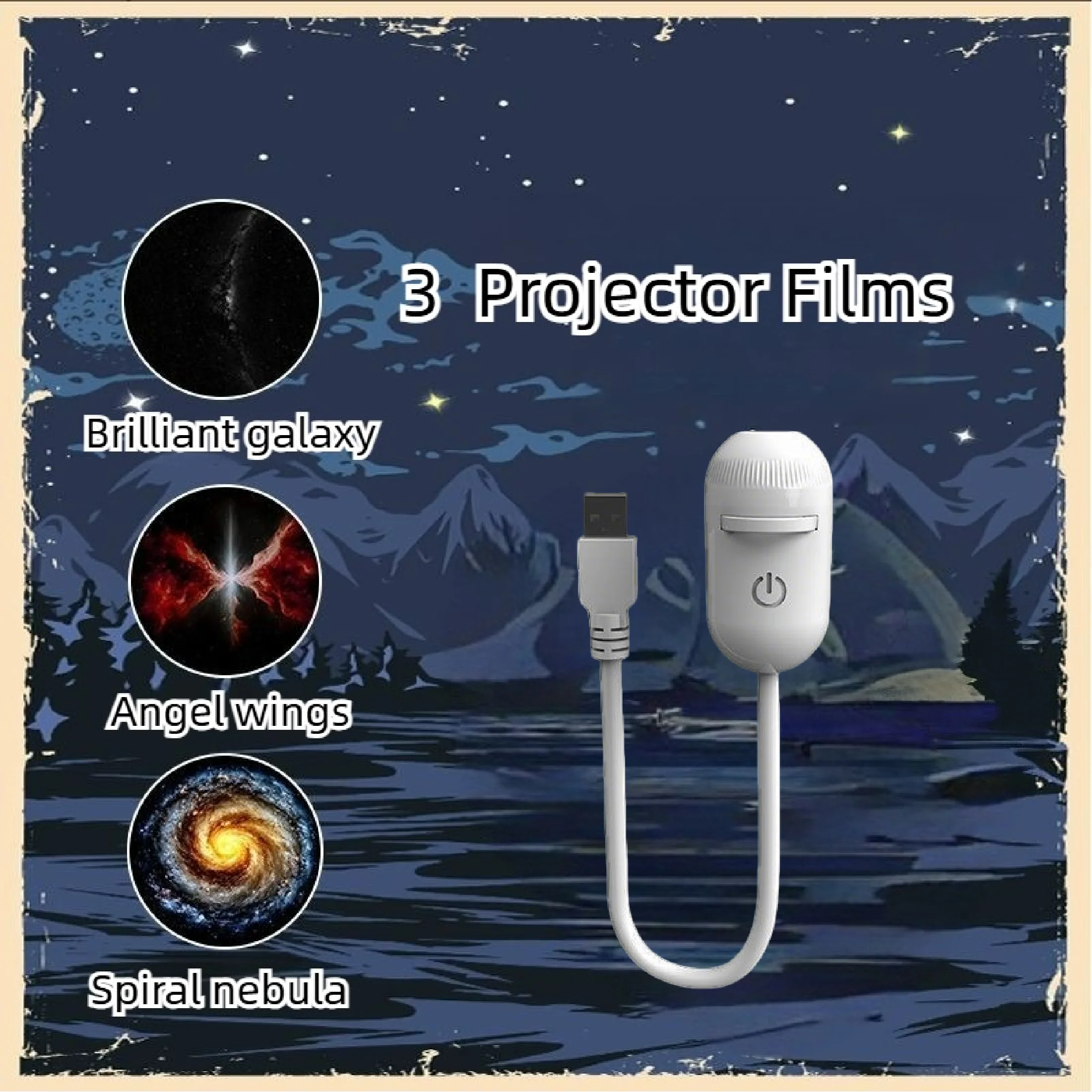 GALAXY PROJECTOR LAMP