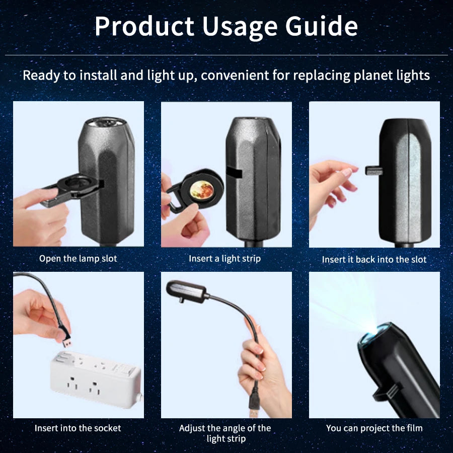 Projection Light 5V USB